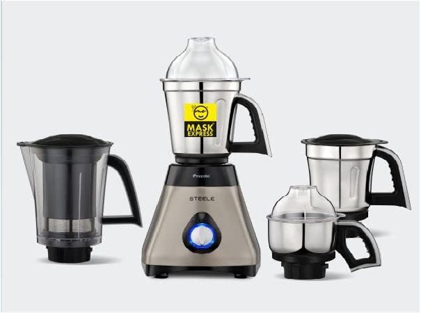 Preethi Steele Supreme 750W Mixer Grinder - Sydney Stock