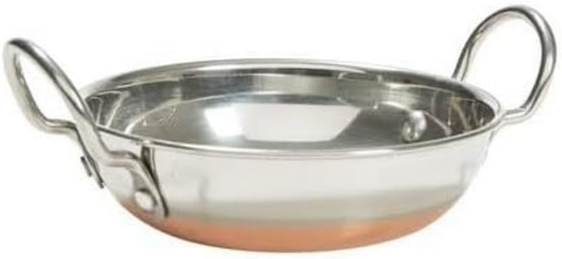 Kadahi with Copper Base, 21 cm