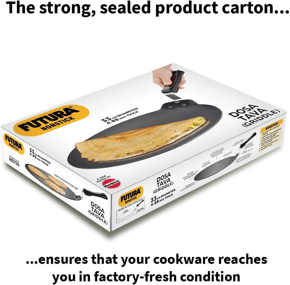 Hawkins Futura Nonstick Dosa Tava NDT30 NDT33
