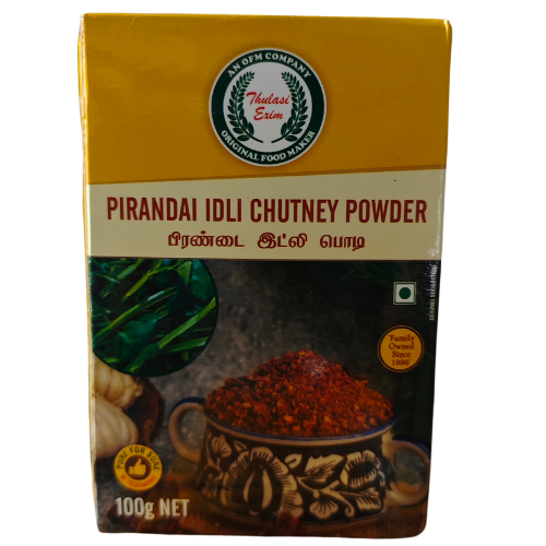 Thulasi Pirandai Idly Chutney Powder 100g (Pack of 2)