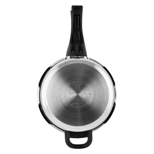 Prestige Deluxe Alpha Stainless Steel PRESSURE COOKER, 3 Liter, Silver