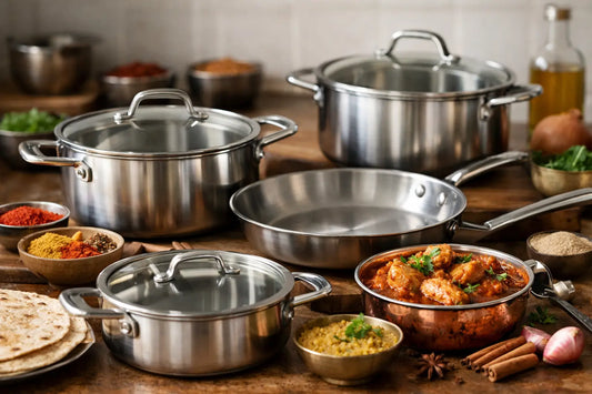 Tri Ply Cookware for Indian Home Cooking