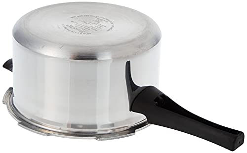 Prestige 7.5 Litres Popular Outer Lid Aluminium Pressure Cooker |Metallic Safety Plug | Gasket Release System | Silver