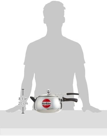 Hawkins Contura Pressure Cooker, 5 Litre Capacity