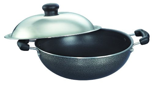 Prestige 7.5 Litres Popular Outer Lid Aluminium Pressure Cooker |Metallic Safety Plug | Gasket Release System | Silver