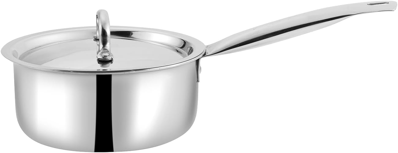 VINOD SMART TRIPLY SAUCEPAN WITH LID 18 CM