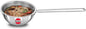 Hawkins Tadka Pan, Triply Stainless Steel Pan, Induction Pan, Silver 1.5 Cup , 2.5 Cup STP15 STP25