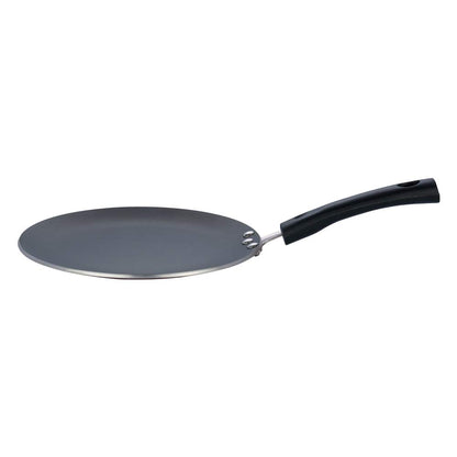 Vinod Zest Non-Stick Induction Compatible Concave Tawa Griddle, 9.5"