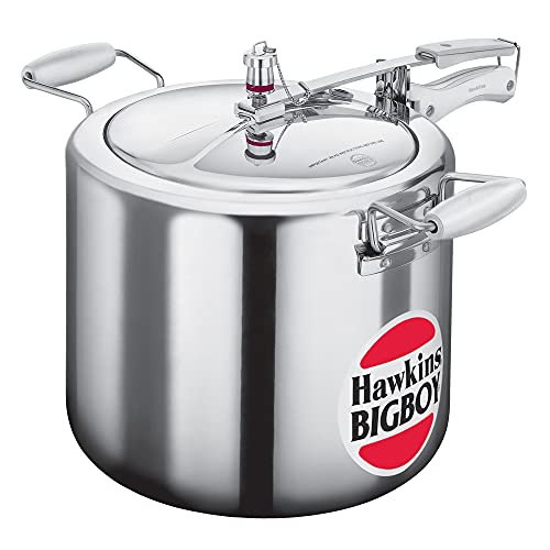 Hawkins Bigboy Aluminum Pressure Cooker, 22 Litres
