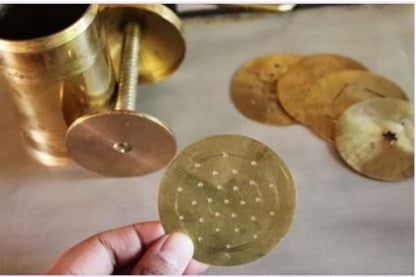 Brass Sev Sancha Machine | chakli Press Maker | Brass Sev Sancha | Sevaiya Sev Gathiya Murukku Chakli Bhujia |Set 6 Different Plates