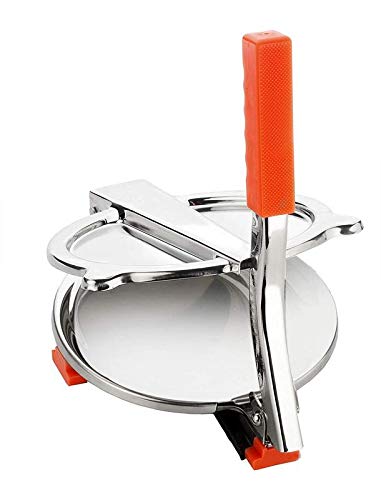 Affix SS High Grade Stainless Steel Puri Press/Papad Maker 17cm