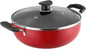 Vinod Non Stick Deep Kadai Induction with Glass Lid 5.5ltrs 28cm