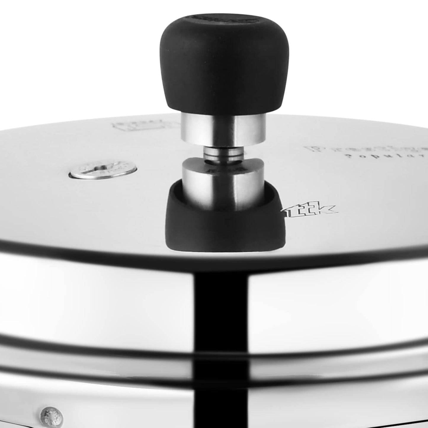 Prestige 7.5 Litres Popular Outer Lid Aluminium Pressure Cooker |Metallic Safety Plug | Gasket Release System | Silver