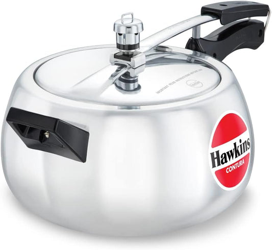 Hawkins Contura Pressure Cooker, 5 Litre Capacity