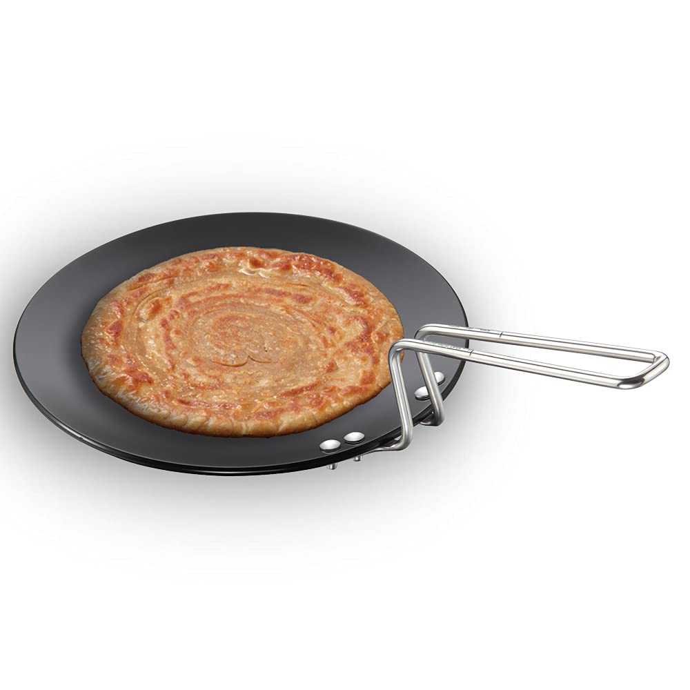 Hawkins-Futura Hard Anodized Concave Griddle Tava, 9.5-Inch Diameter