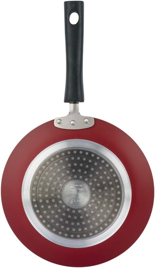 Vinod Zest Non-Stick Induction Compatible Concave Tawa, Black, 24 cm Diameter