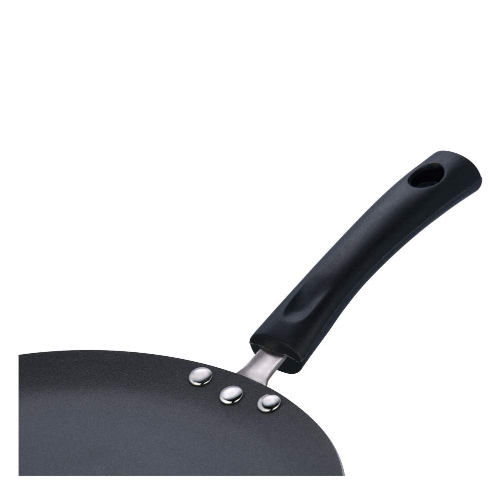 Vinod Zest Non-Stick Induction Compatible Concave Tawa Griddle, 9.5"