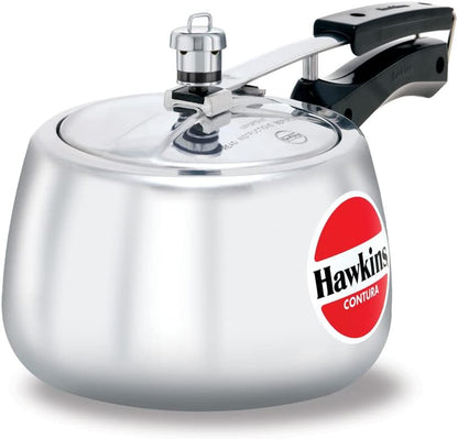 Hawkins Contura Pressure Cooker, 2 Litre Capacity