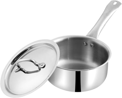 VINOD SMART TRIPLY SAUCEPAN WITH LID 18 CM