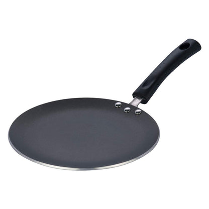 Vinod Zest Non-Stick Induction Compatible Concave Tawa Griddle, 9.5"