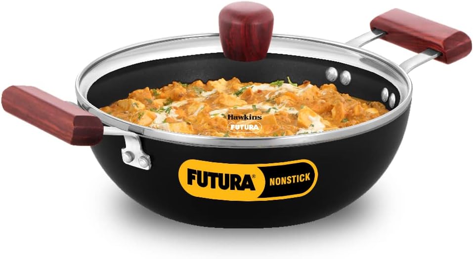 Futura INK50G Kadai, 5 Litre, Black