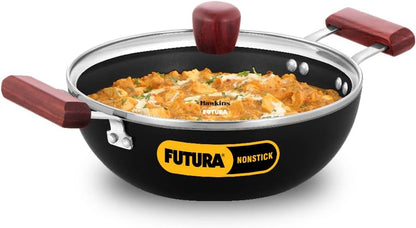 Futura INK50G Kadai, 5 Litre, Black