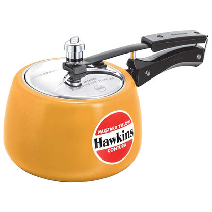 Hawkins Ceramic CTR 30 Coated Contura Pressure Cooker, 3 L, Red