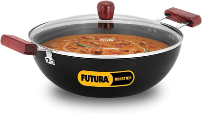 Futura INK50G Kadai, 5 Litre, Black