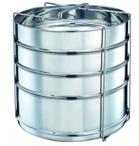 Prestige 7.5 Litres Popular Outer Lid Aluminium Pressure Cooker |Metallic Safety Plug | Gasket Release System | Silver