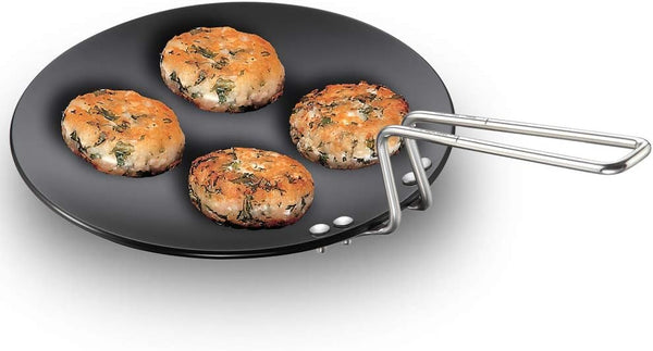 Hawkins-Futura Hard Anodized Concave Griddle Tava, 9.5-Inch Diameter