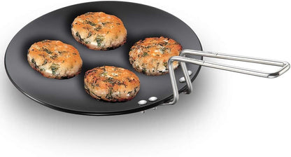 Hawkins-Futura Hard Anodized Concave Griddle Tava, 9.5-Inch Diameter