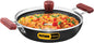 Hawkins FUTURA 3 Litre Nonstick Cook-n-Serve Frying Pan with Glass Lid, Diameter 28 cm, Black (NCF28G)