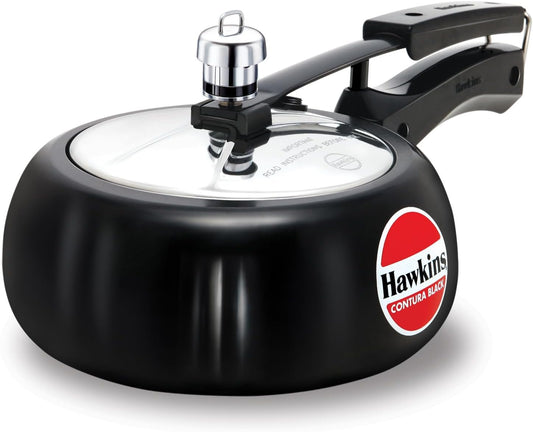 Hawkins Contura Pressure Cooker, Black, HawCB30, 3-Liter