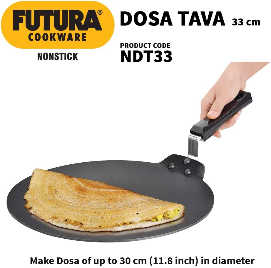 Hawkins Futura Nonstick Dosa Tava NDT30 NDT33