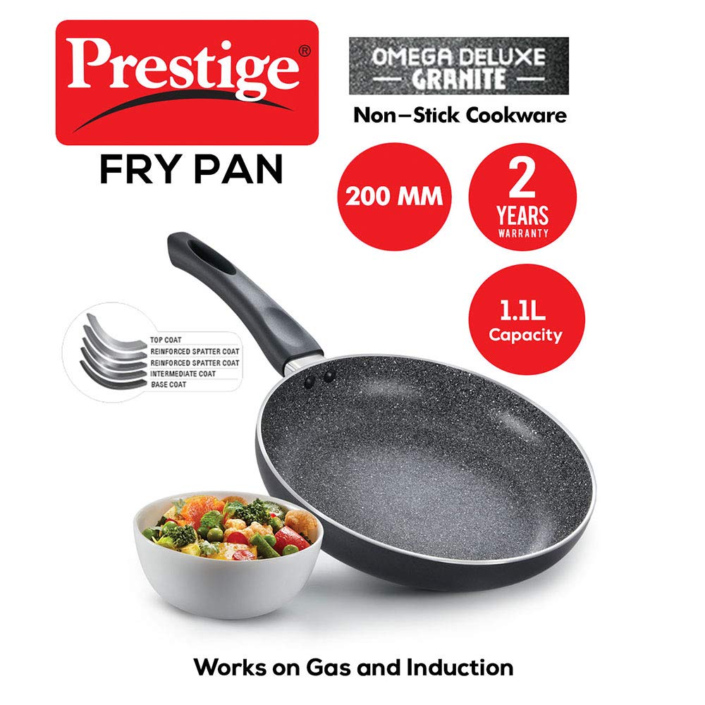 Prestige 7.5 Litres Popular Outer Lid Aluminium Pressure Cooker |Metallic Safety Plug | Gasket Release System | Silver