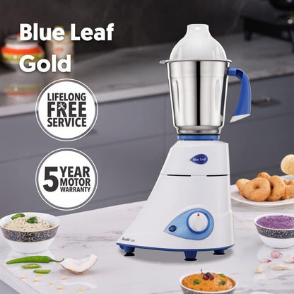 Preethi - 750 W Blue Leaf Gold Mixer Grinder