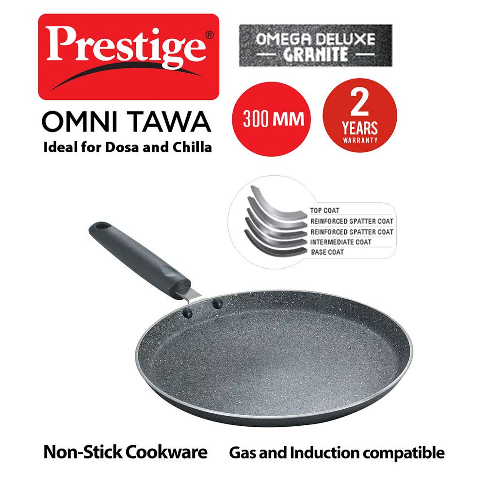 Prestige 7.5 Litres Popular Outer Lid Aluminium Pressure Cooker |Metallic Safety Plug | Gasket Release System | Silver