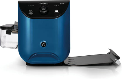 EVOCHEF EC Flip Smart Dosa Maker Food Grade Non-Stick Roller/Portable Dosa Maker (47.5X32.5X26cm) (Metallic Blue)