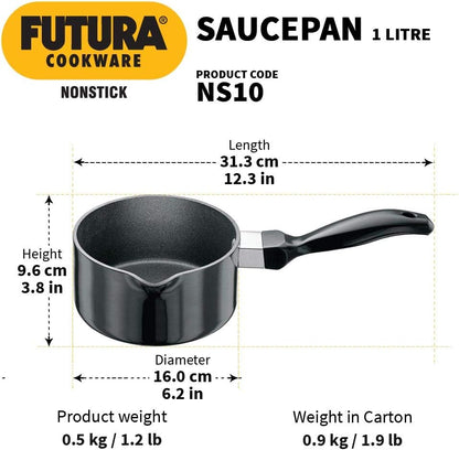 Hawkins Non-Stick Saucepan 1L , 3L NS10 NS30