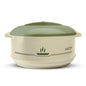 MILTON Steel Celestial Casserole (4000ml, White and Green)