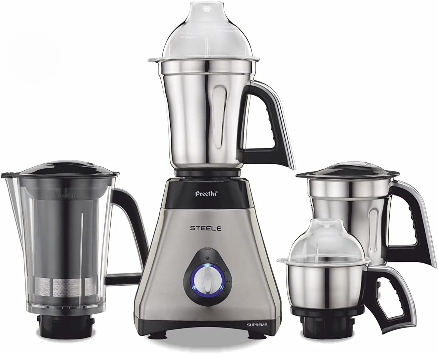 Preethi Steele Supreme 750W Mixer Grinder - Sydney Stock