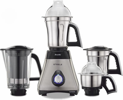 Preethi Steele Supreme 750W Mixer Grinder - Sydney Stock