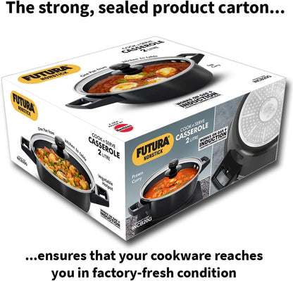 Futura INK50G Kadai, 5 Litre, Black