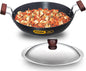 Hawkins Futura Hard Anodised Deep Fry Pan, 30 cm Diameter