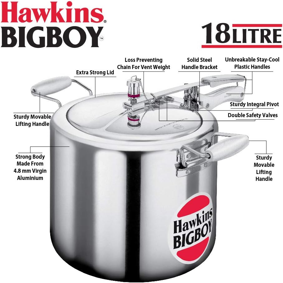 Hawkins Big Boy Pressure Cooker 18L