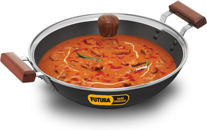 Futura INK50G Kadai, 5 Litre, Black