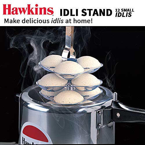 Hawkins 12 Idli Set for 3.0 Litre Tall Pressure Cooker ID12S