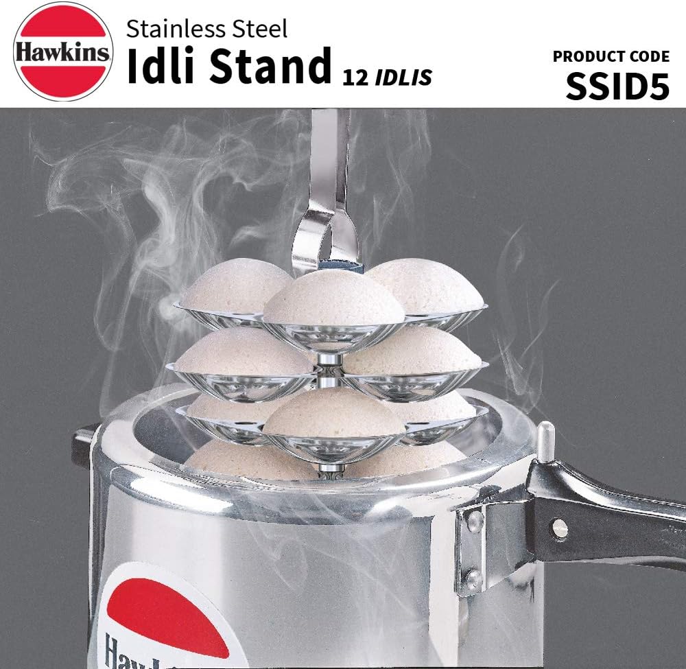 Hawkins Stainless Steel Idli Stand for 12 Idlis
