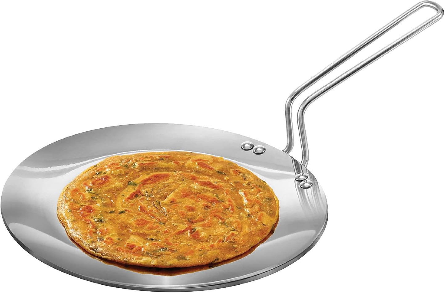 Hawkins Tri-Ply Stainless Steel Tava, 26 cm Diameter