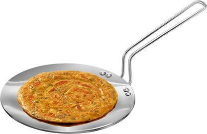 Hawkins Tri-Ply Stainless Steel Tava, 22 cm Diameter